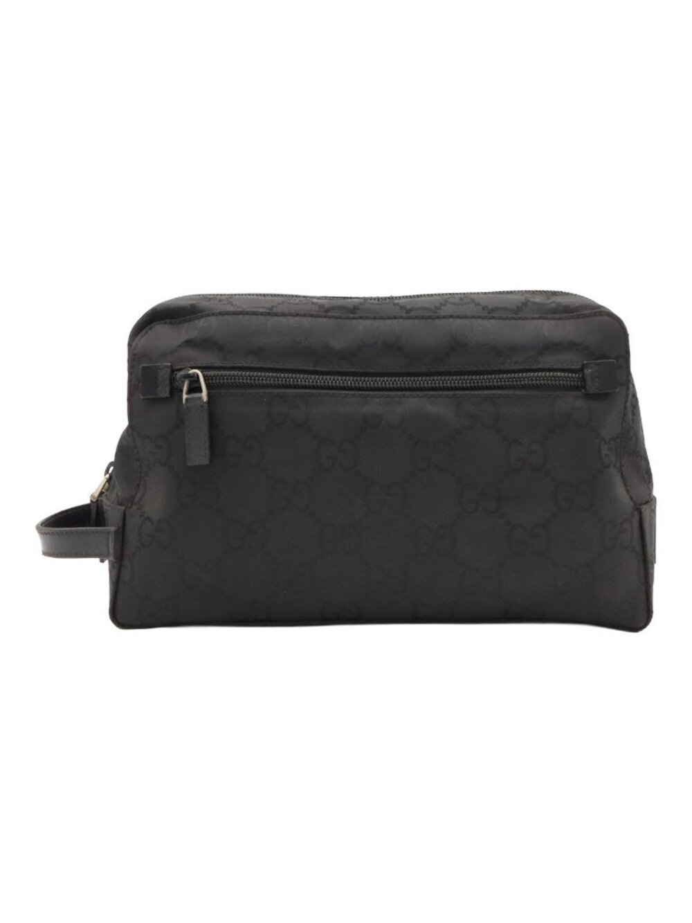 Gucci GG Nylon Clutch Handbag Black